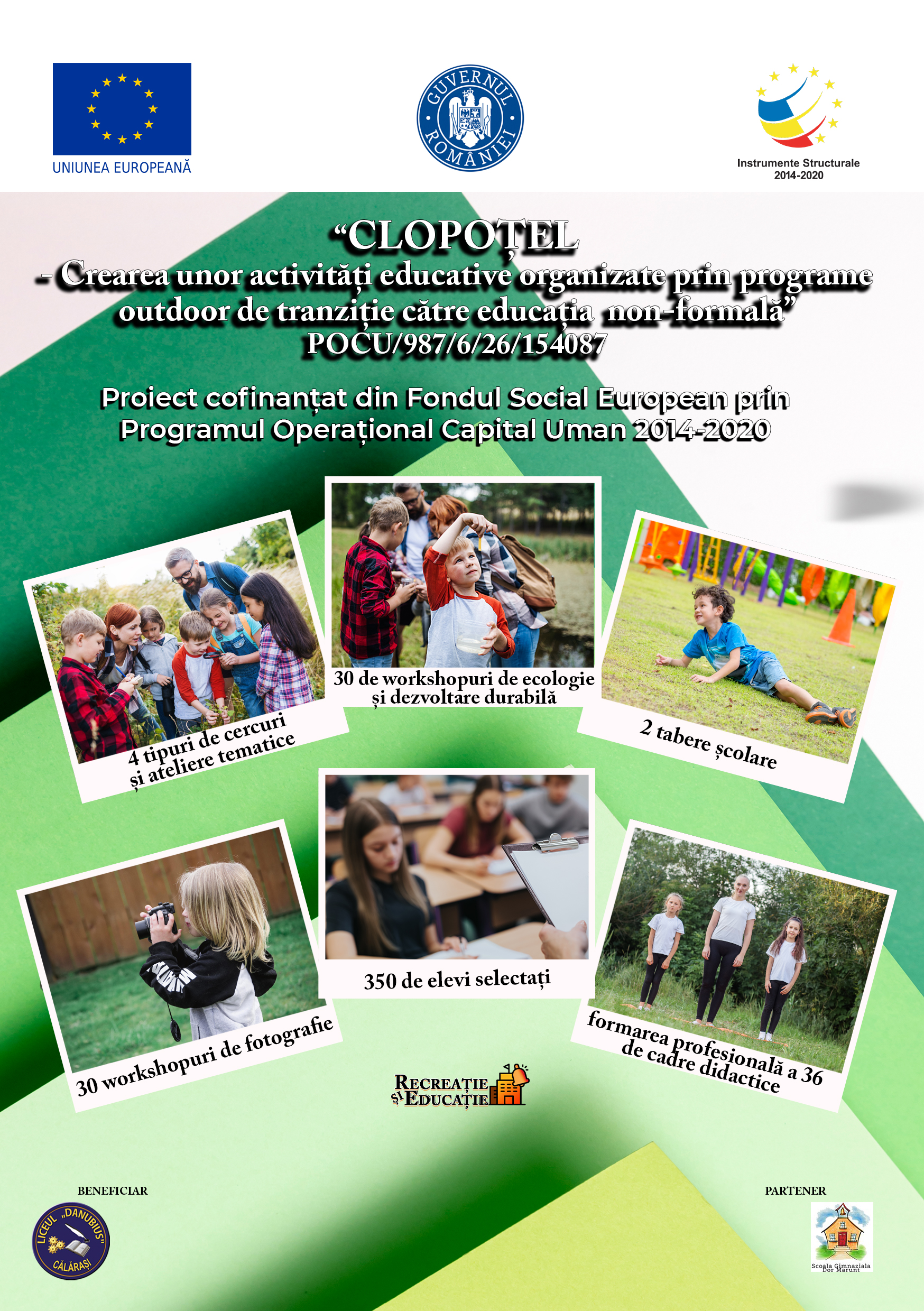 Comunicat de presa - proiectul clopotel